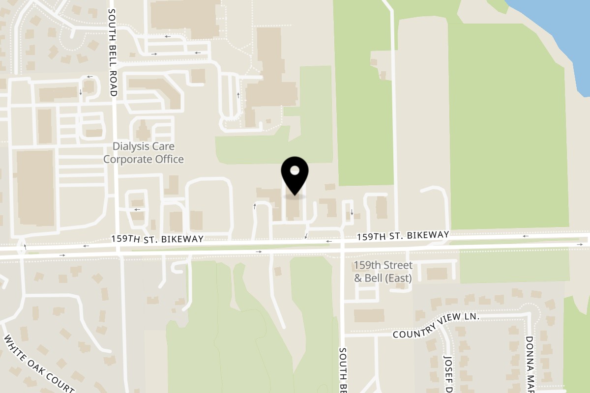 Map showing the location of Rubi Agave on 12622 W 159th St in Homer Glen